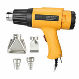 Cordless Heat Gun Hot Air Gun 280~500℃ 18V Battery 2000W Nozzles Rechargeable