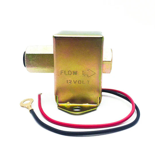 UNIVERSAL ELECTRIC FUEL PUMP 12V SOLID STATE 4 TO 6PSI 130 LPH PETROL