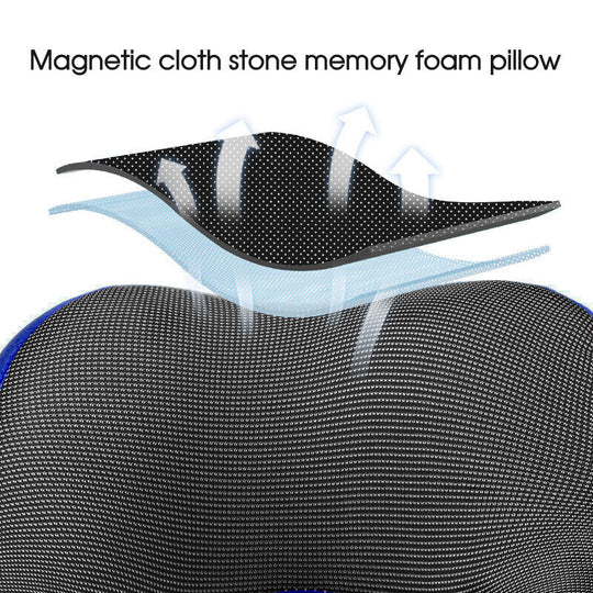 Memory Foam U-shaped Travel Pillow Neck Support Rebound Pad Sleeping Headrest