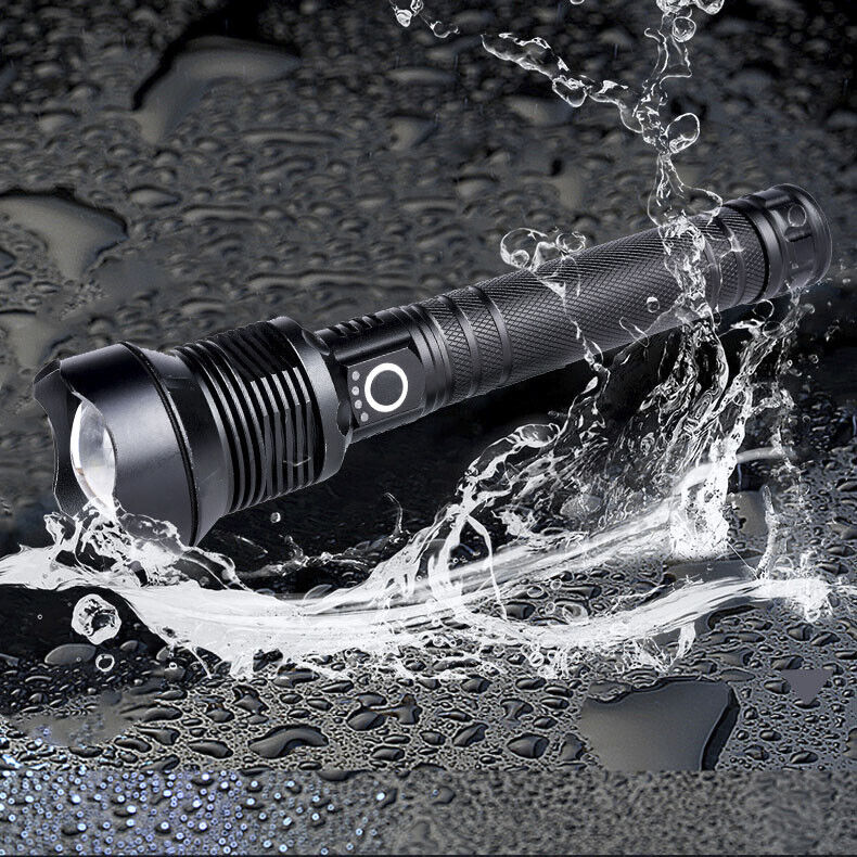 9900000Lumens Super Bright Tactical Flashlight Zoomable Rechargeable Torch Light