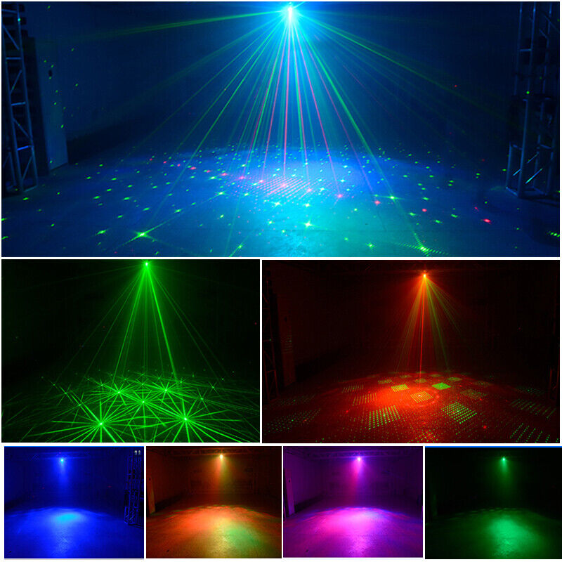 Stage Light 60 Pattern Party Projector LED RGB Party KTV Club DJ Disco Lights