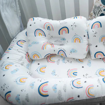 Baby Nest Bed Lounger Sleeping Portable Pillow Newborn Bassinet Crib Cot