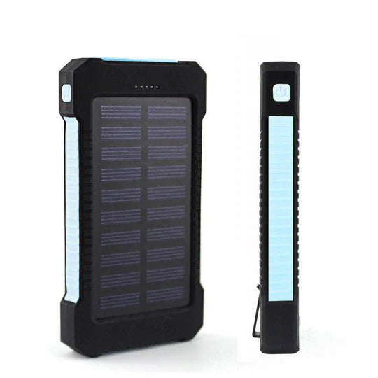 50000mah Dual USB Solar Power Bank Portable External Battery Phone Charger