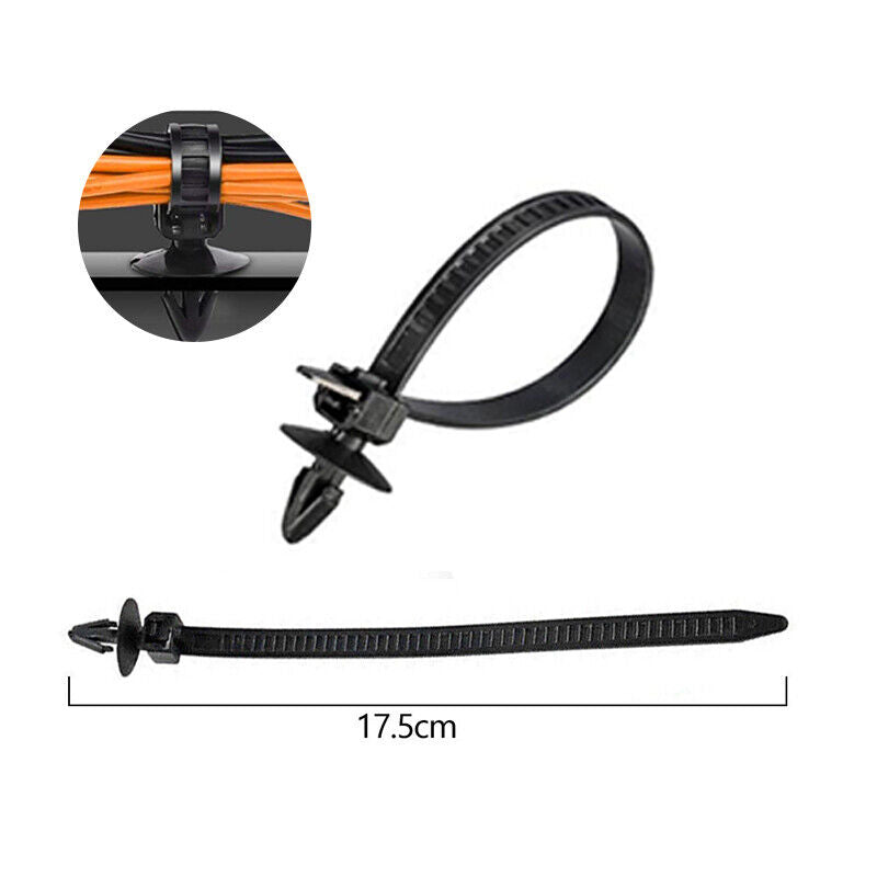 855X Car Trim Body Clips Kit Rivets Retainer Auto Panel Bumper Plastic Fastener