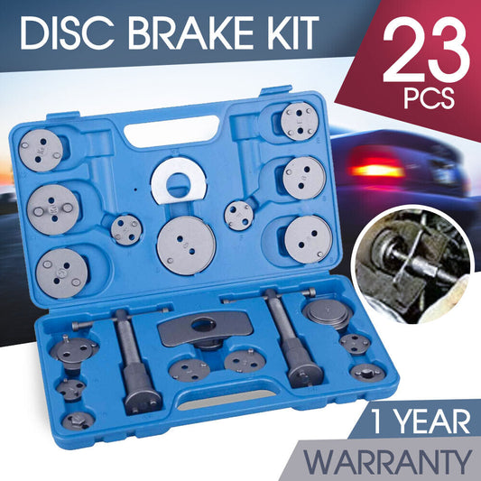 23pcs Disc Brake Wind Back Tool Kit to Rewind Car Automotive Caliper Piston