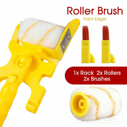 Portable Clean-Cut Paint Edger Roller Brush Safe Tool for Home Wall Ceilings