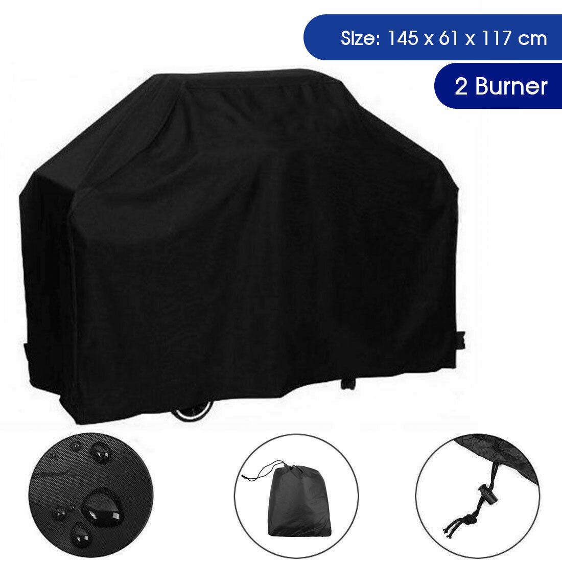 BBQ Cover Burner Waterproof Outdoor Gas Charcoal Barbecue Grill Protector
