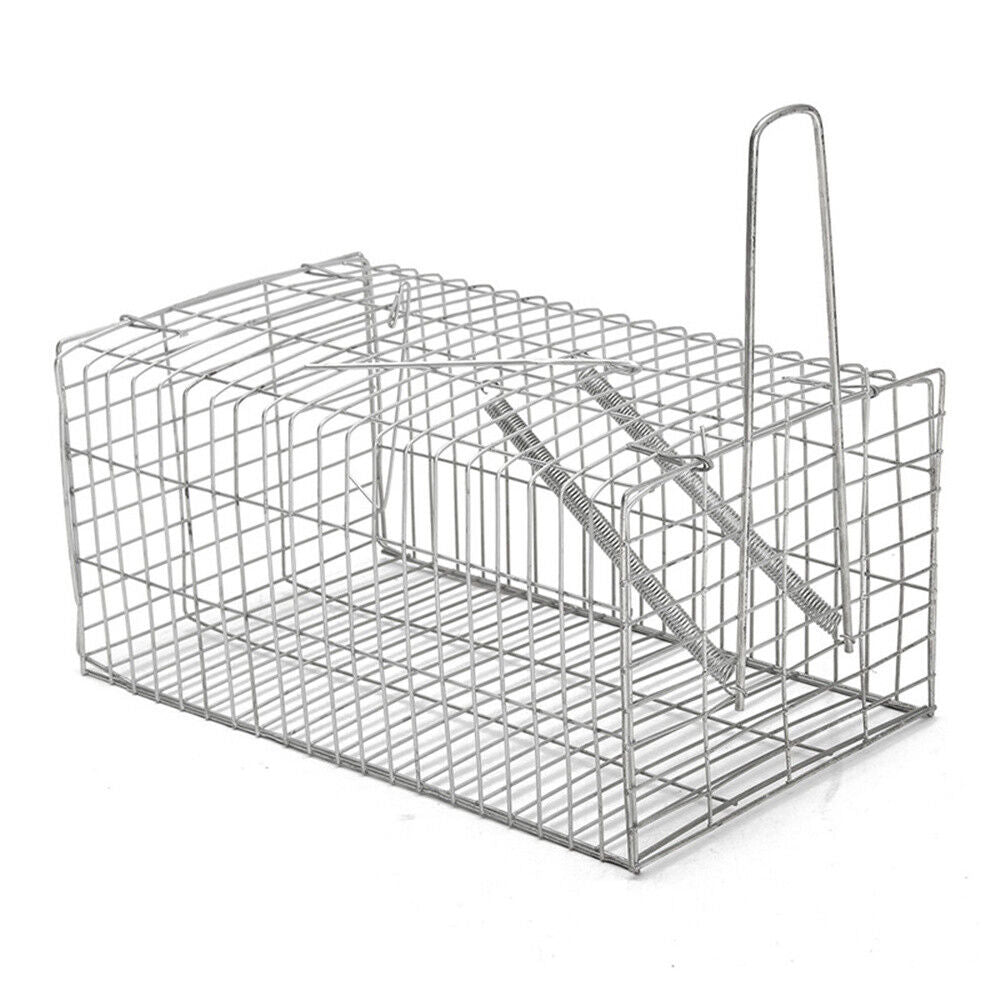 Humane Rat Mice Trap Cage Animal Pest Rodent Mouse Control Live Bait Catcher