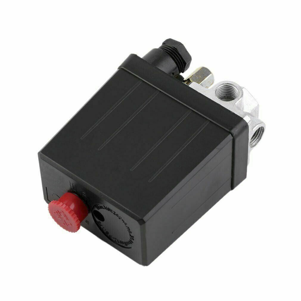 90-120 PSI Air Compressor Pressure Switch Control Valve Heavy Duty