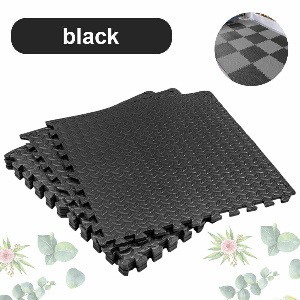 Interlocking Heavy Duty EVA Foam Gym Flooring Mat Floor Mats Tiles 60x60cm