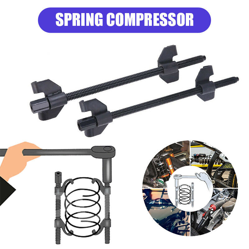 2x Coil Spring Compressor 380MM Heavy Duty Car Truck Auto Clamp Tool B ...