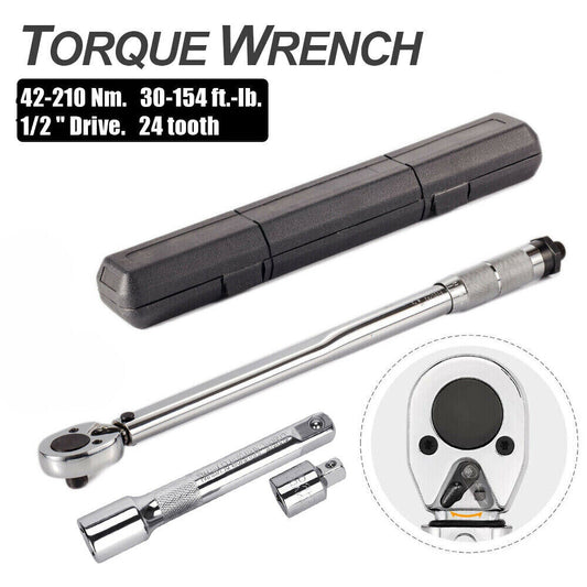 1/2 inch Drive Click Torque Wrench (42-210 Nm)