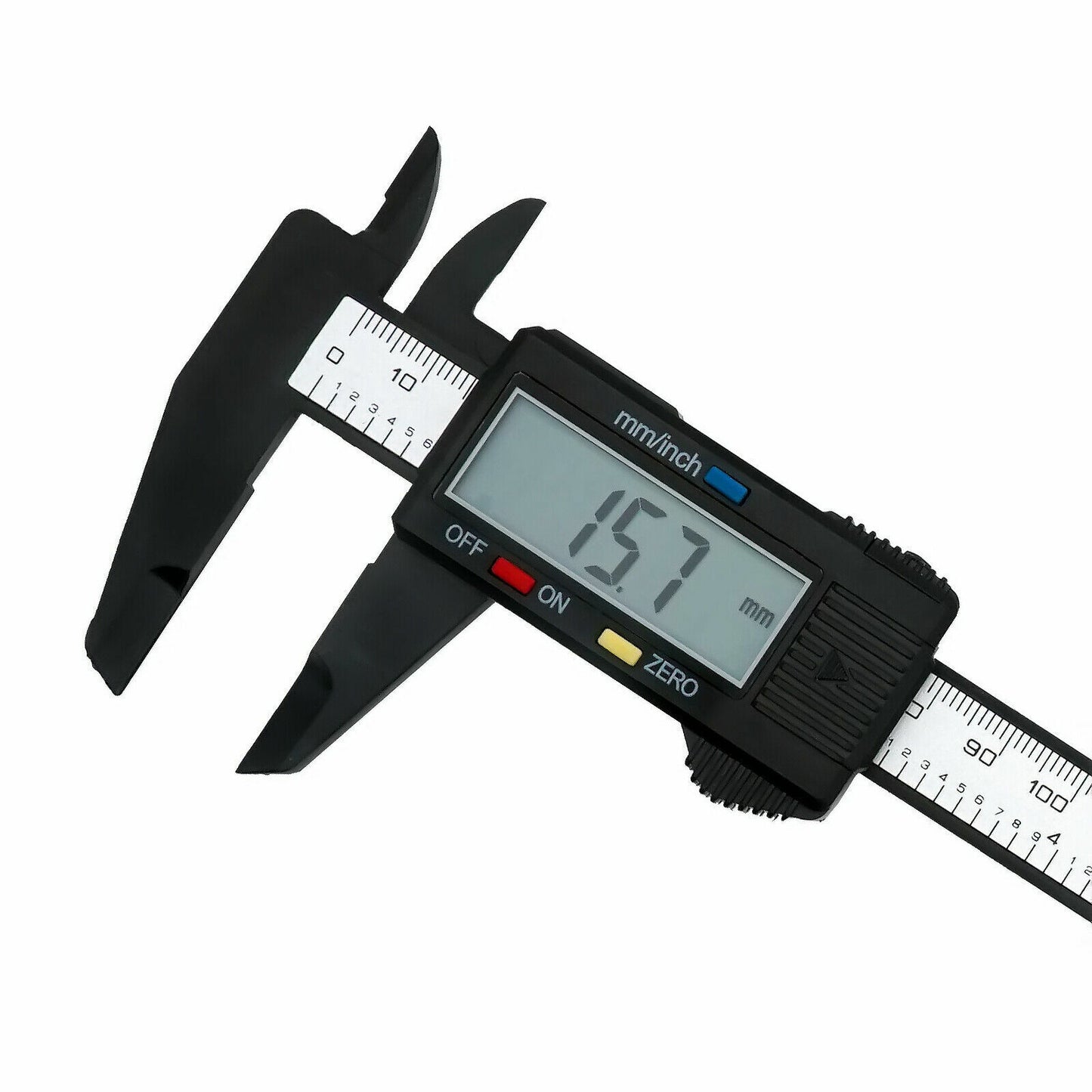 150mm 6'' Inch Electronic Digital Vernier Micrometer Caliper Gauge Carbon Fiber