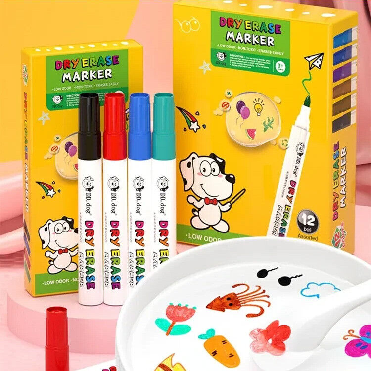 4pcs Magical Water Painting Pen Magic Doodle Drawing Pens Multicolor