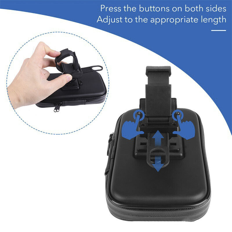 Waterproof Motorcycle Phone Holder Bag Case Motorbike Scooter Mobile MTB