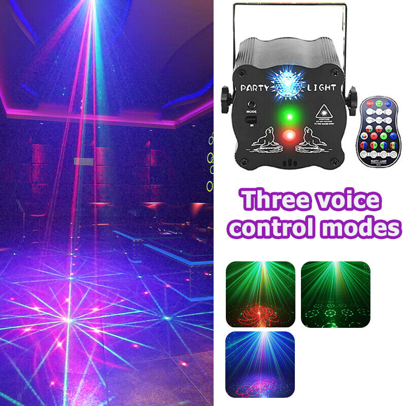 Stage Light 60 Pattern Party Projector LED RGB Party KTV Club DJ Disco Lights