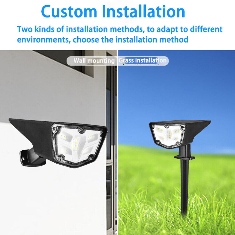 Solar buried lamp projection lamp LED outdoor landscape garden wall lamp