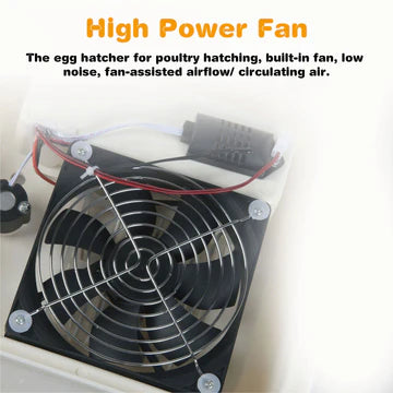 12/24 Egg Incubator Fully Automatic Digital Led Turning Chicken Eggs Poultry