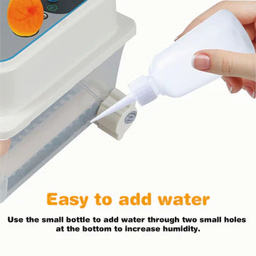 12/24 Egg Incubator Fully Automatic Digital Led Turning Chicken Eggs Poultry