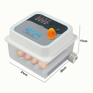 12/24 Egg Incubator Fully Automatic Digital Led Turning Chicken Eggs Poultry