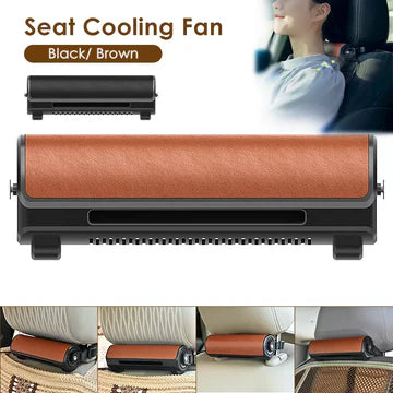 Auto Rear Seat Cooling Fan Low Noise Rear Headrest Fan for Auto Interior Cooling