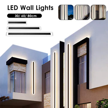 LED Wall Lights Long Strip Porch Lamp Outdoor Garden Yard Waterproof Modern $5565$55.65