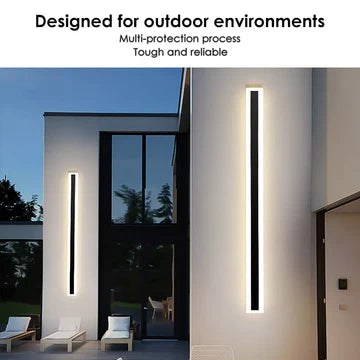 LED Wall Lights Long Strip Porch Lamp Outdoor Garden Yard Waterproof Modern $5565$55.65