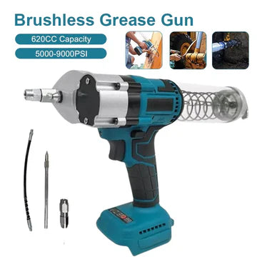 Grease Gun Maximum Cordless Electric Lithium Battery Oil Seal Greases Guns