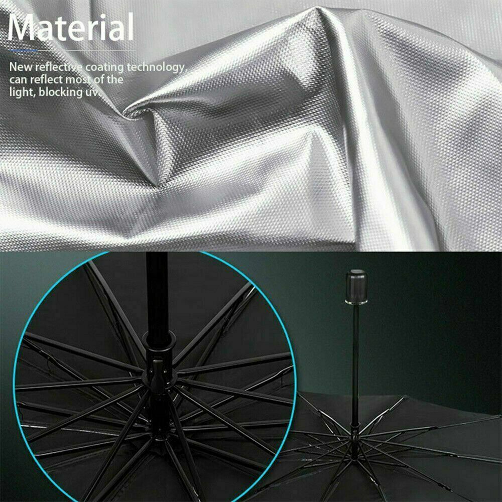 Foldable Car Windshield Sunshade Umbrella Front Window Cover Visor Sun Shade