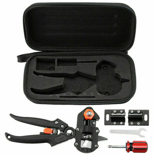 Garden Grafting Tool Set Kit Fruit Tree Pro Pruning Shears Scissor Cutting Tools