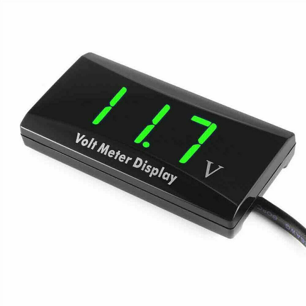 LED Digital Monitor DC 12V Volt Meter Display Battery Gauge Voltage Caravan/Car