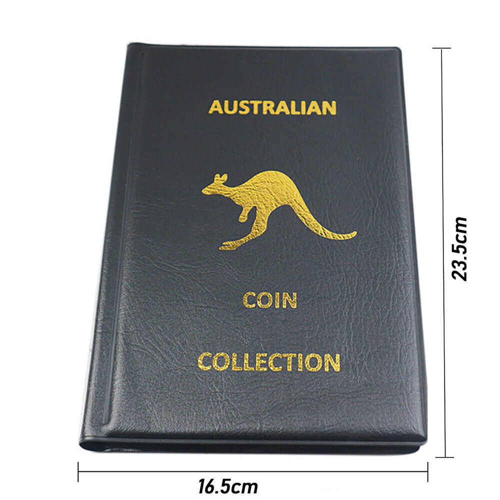 240 Holders Coin Collection Album Book Folder Storage Collecting Penny Pocket