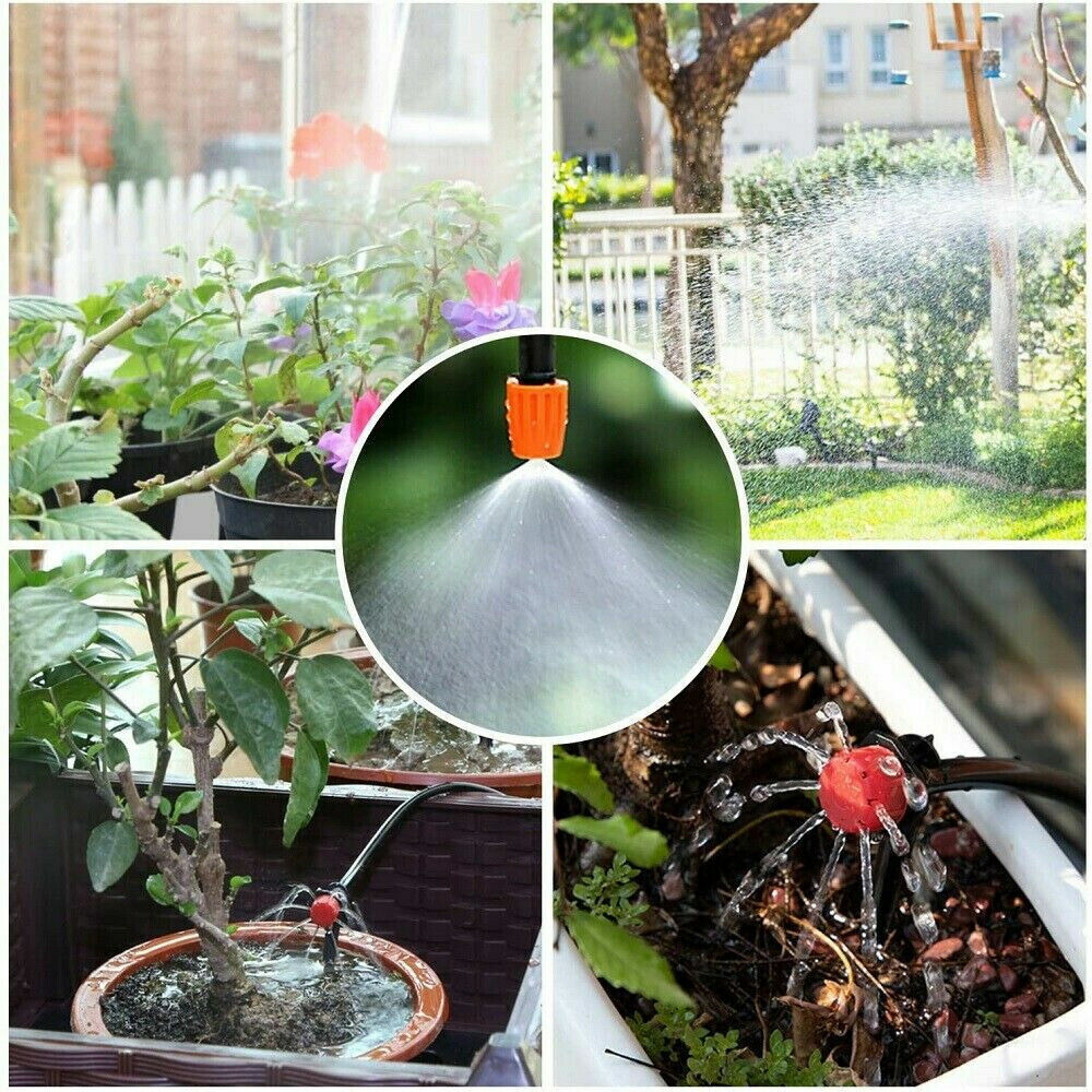 Garden Irrigation System Plant Watering DIY Micro Drip 152Pcs/201Pcs/202Pcs Kits