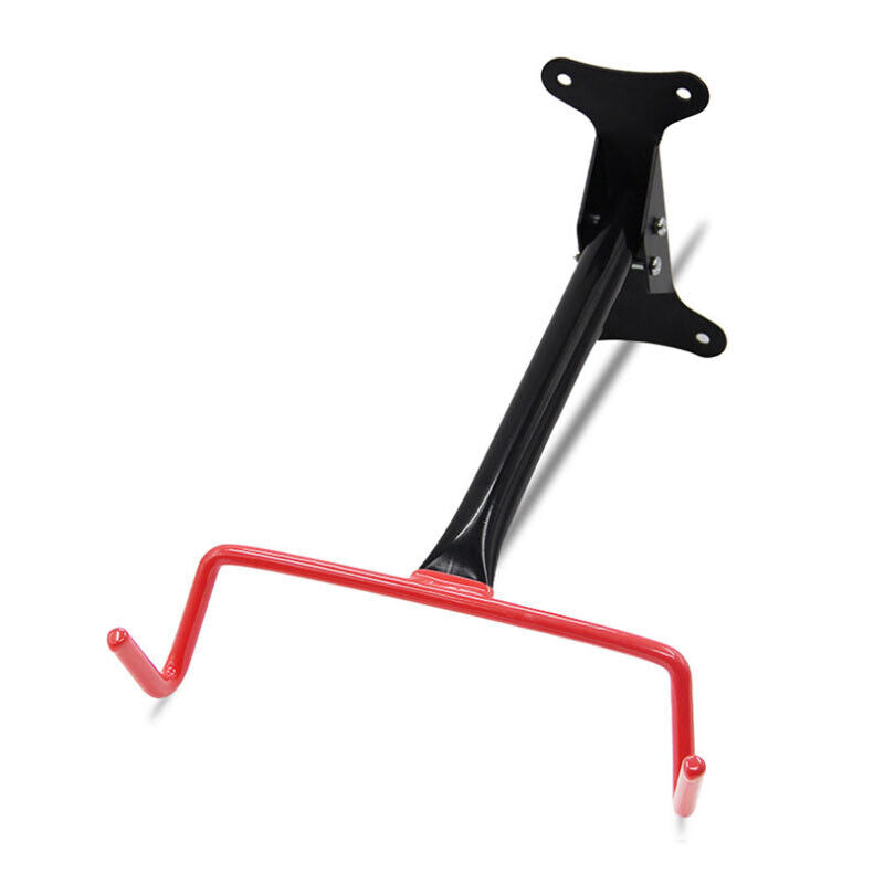 New Bike Bicycle Storage Stands Rack Wall Mounted Hanger Hook Red Black Steel