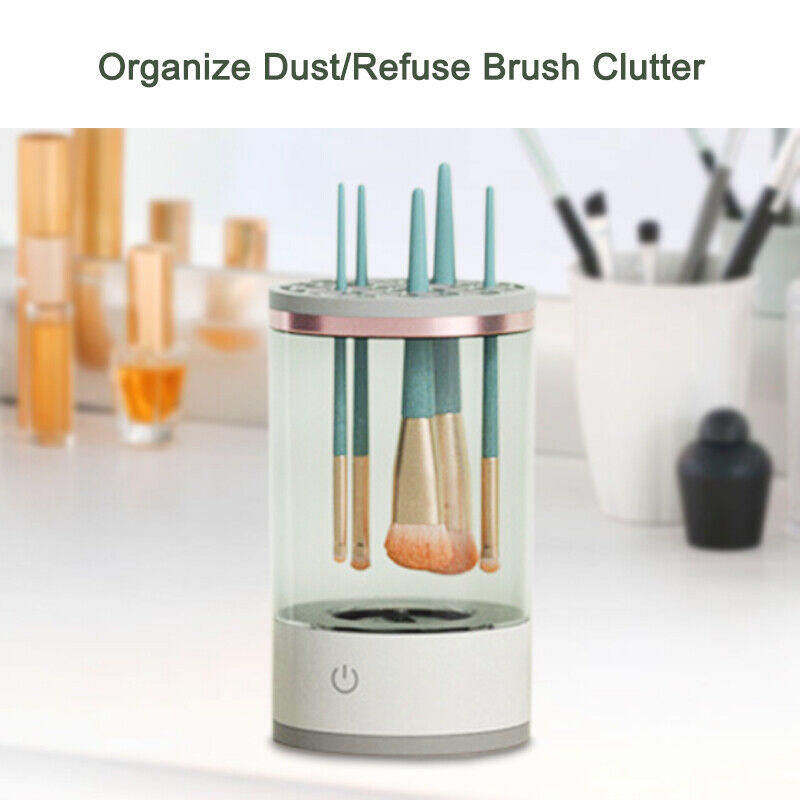 Automatic Brush Cleaner Electric Makeup Brush Cleaning Machine Fast Clean Dryer