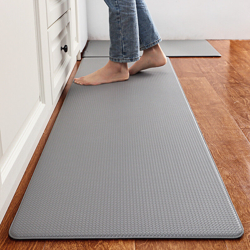 Non-Slip Kitchen Waterproof Door Mat Home Floor Rug Carpet Anti-Oil Easy Clean