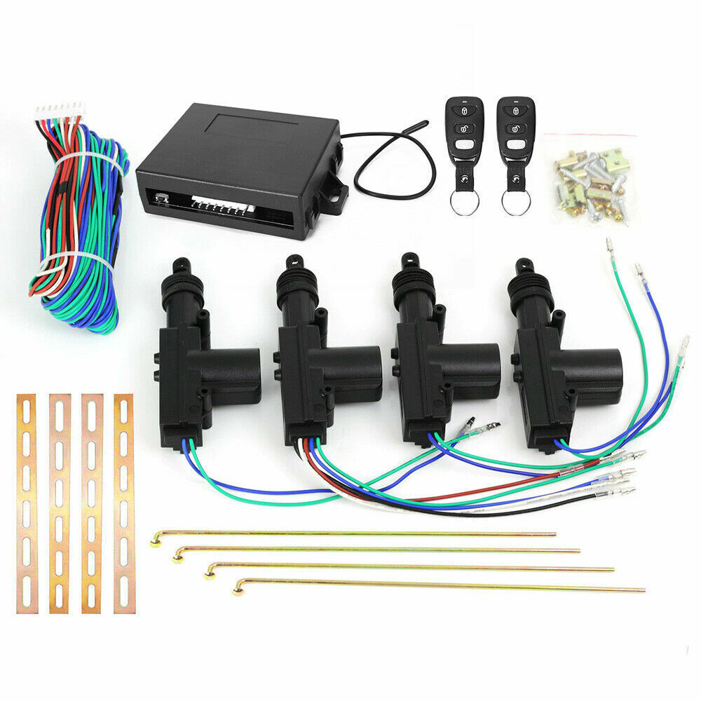 Remote Car Control Central Lock System Auto Locking Security Keyless Entry Kit