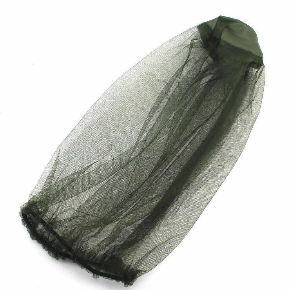 FLY MOSQUITO HEAD NET MESHHAT INSECT FISHING PROTECTOR OUTDOOR BEE BUG MOZZIE