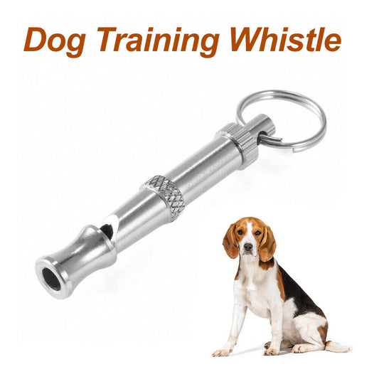 Pet Dog Puppy Training Whistle Obedience Ultrasonic Supersonic Adjustable Pitch