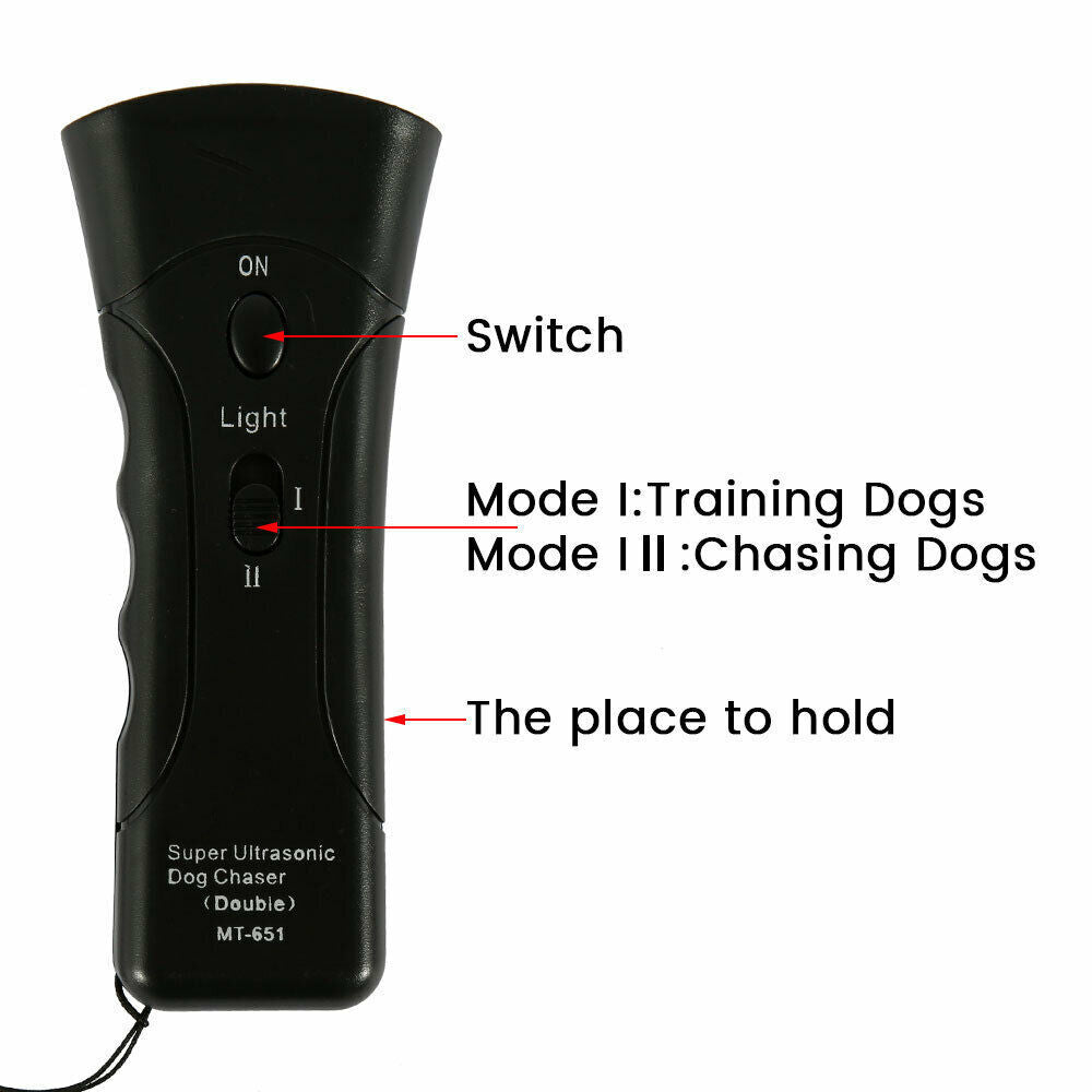 Anti Bark Device Pet Dog Stop Barking Away Training Repeller Control Ultrasonic