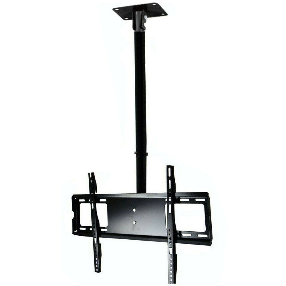 1x 32"-75" LCD LED Plasma Ceiling Roof TV Mount Adjustable Wall Bracket Tilt