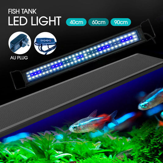 40/60/90 AU AQUARIUM LIGHT LIGHTING FULL SPECTRUM AQUA PLANT FISH TANK LED LAMP