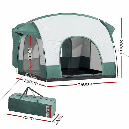 SUV Camping Tent Rear Extension Canopy Outdoor Portable Family Awning Shelter