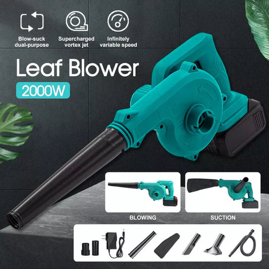 Cordless Electric Leaf Blower and Vacuum Home Car Dust Remover Cleaner