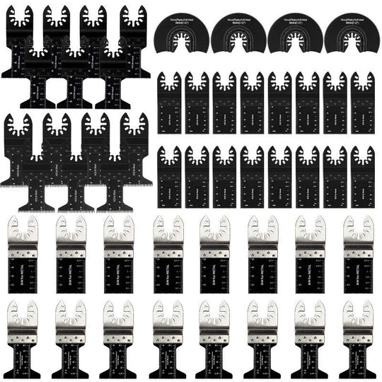 50PCS OSCILLATING MULTI TOOL BLADE SAW BLADES WOOD METAL CUTTER FOR DEWALT FEIN