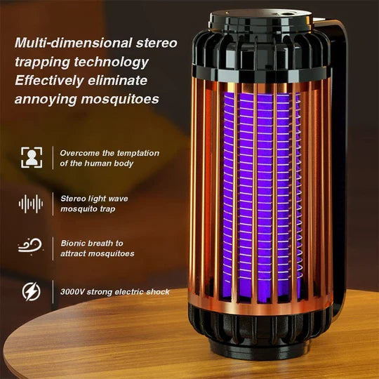 Electric Bug Zapper Fly Mosquito Insect Killer Pest Control Lamps LED Light Trap