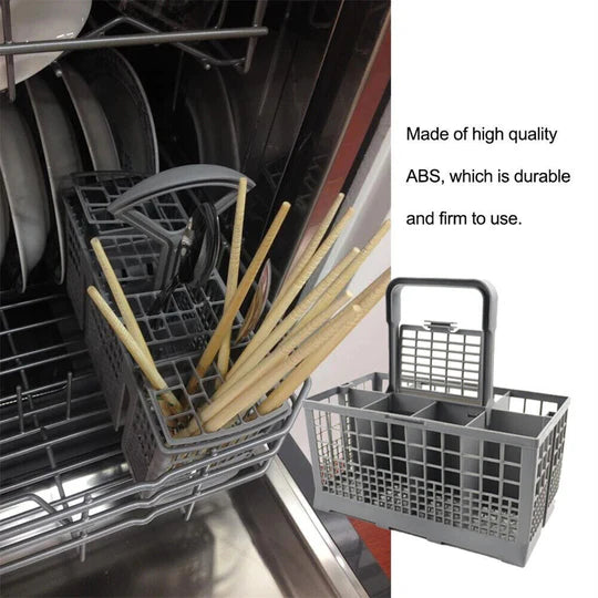 Multifunction Dishwasher Cutlery Basket Storage Rack Holder -240mmX135mmX122mm