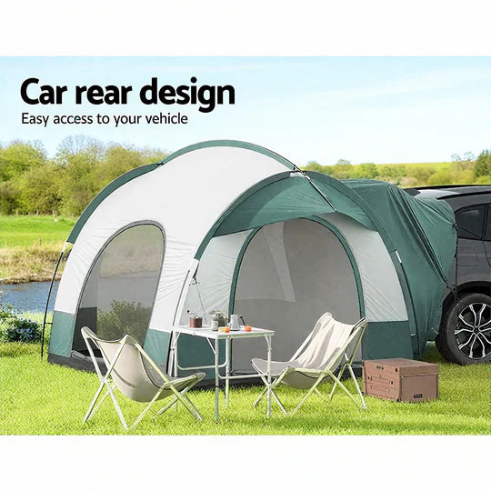 SUV Camping Tent Rear Extension Canopy Outdoor Portable Family Awning Shelter