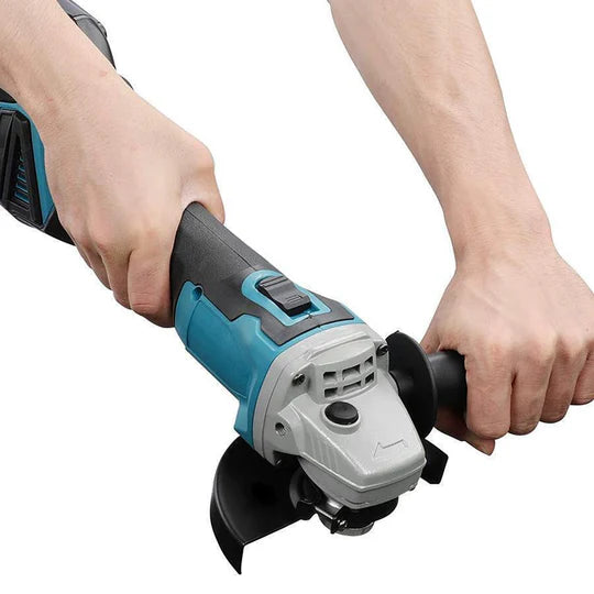 BRUSHLESS CORDLESS ANGLE GRINDER 125MM CUTTING POLISHING，18V BATTERY