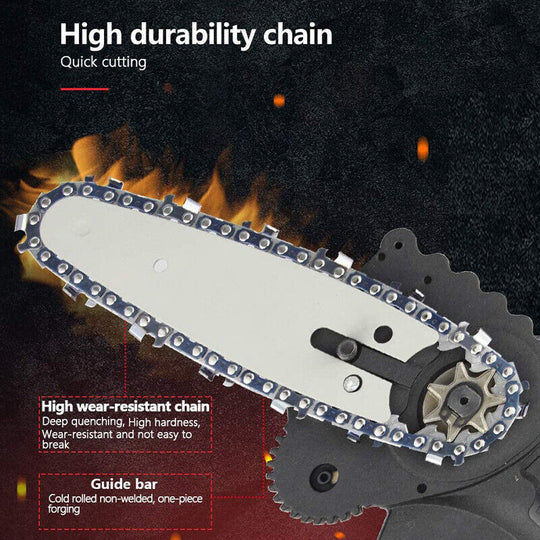 2PCS 6" CHAINSAW CHAINS FOR 6 INCH MINI CORDLESS ELECTRIC CHAIN SAW WOOD CUTTER